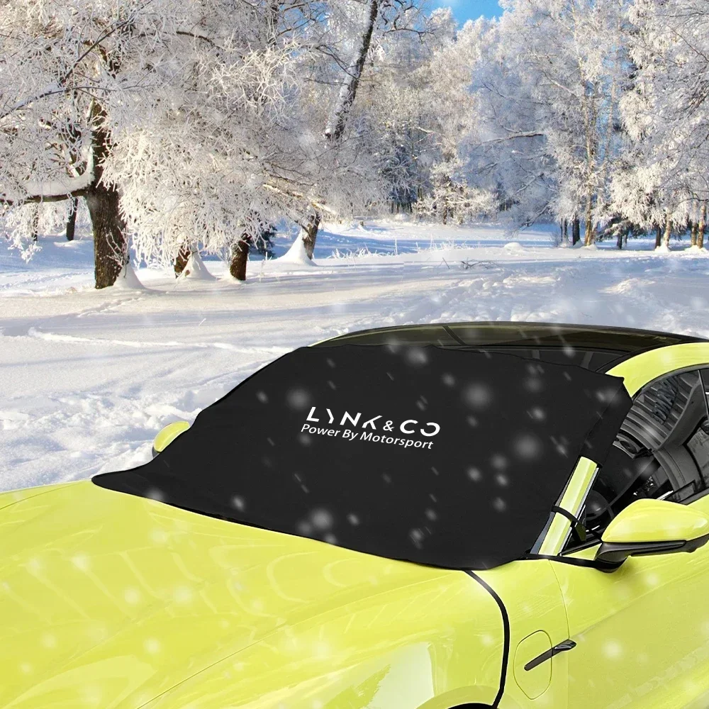 Car snow blocker sunshade cover for geely lynk co 01 phev 05 03 09 02 04 thumb200