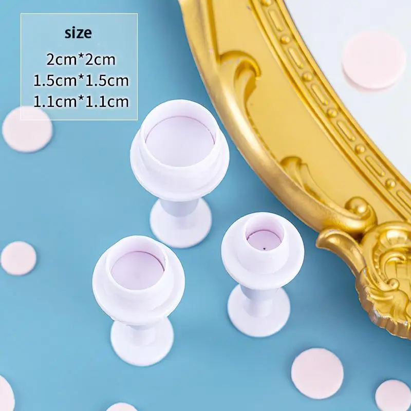 3/4Pcs Ceramic Cutting Mold Clay Polymer Pottery Sculpture Cutter 3Pcs S... - $3.76