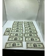 NEW Uncirculated Two Dollar Bills Series 2017A $2  Sequential Notes  Lot... - €58,00 EUR