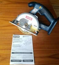 Ryobi P501 18v 5-1/2&quot; Inch Cordless Circular Saw 18 Volt (Tool Only) w/Manual - £21.64 GBP