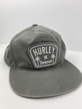 Hurley Hat 100691 Snapback Gray Hurley Trademark Yupdong - $9.46