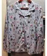 Disney Top Large~Shirt~Winter\Christmas~Pajama~Mickey Mouse Minnie~Soft~... - $10.72