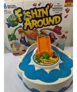 Vintage FOR PARTS REPAIR Fishin Around board Game Milton Bradley fishing... - $10.97 CAD
