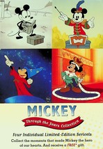 Walt Disney Studios Art Classics Promotion Card - Mickey Mouse Through t... - £3.09 GBP