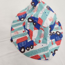 Bucket Hat Sun Protection Infant Trains Design 48cm - £6.31 GBP