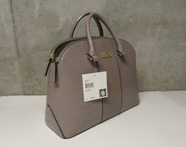 Anne Klein Classic Curves Satchel Ash Grey - $59.00