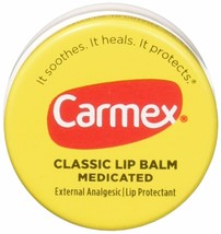 Carmex Classic Lip Balm Medicated 0.25 oz (Packs of 6) - $6.92+