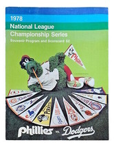 Phillies Contre Dodgers 1978 National Ligue Champion Officiel Souvenir Programme - £30.99 GBP