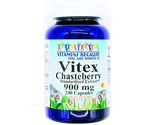 900mg Vitex Chasteberry Standardized Extract 200 Capsules Agnus Castus B... - $19.49