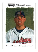 2003 Playoff Portraits #98 Travis Hafner Cleveland Indians - £3.14 GBP