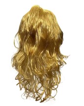 22&quot; Curly Long Hair Wig Accessories Artificial Hair for PROPS   ( Blonde Curly ) - £18.27 GBP