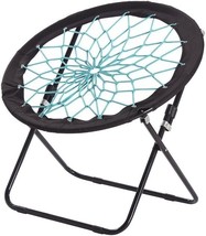 Dish Chair Folding Relax Fun Chair for Room Garden Dorm Rooms and Lounging in Li - £91.87 GBP