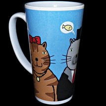 Vintage Cat People Riviera Van Beers Signature Housewares Kitty Coffee Mug Cup - $32.99