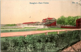 Vtg Postcard 1910s Shanghai China - Shanghai Race Course - Unused SS Pic... - £75.45 GBP