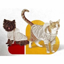 Boots &amp; Barkley Striped Dog Cat Pet Hoodie Shirt for Size Small ~ Up to 20 Lbs - £6.67 GBP