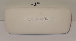 Calvin Klein White Black Sunglasses Eyeglasses Case - $24.70