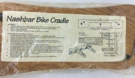 Nashbar Bike Cradle Wood Wall Mount Mountain/Road/BMX Bicycle Holder Storage NOS - £72.07 GBP