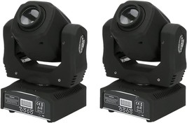 Stage Lights Moving Head Light 8 Gobos 8 Colors 11 Channels 2Pcs 90W Spotlight - £183.95 GBP