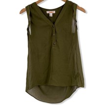 Forever 21 Green Sheer Top Small - £5.40 GBP