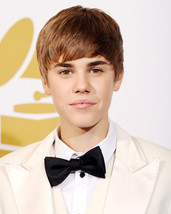 Justin Bieber 16x20 Canvas Giclee White Tuxedo Portrait - £55.94 GBP