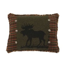 Verdant Moose Decorative Button Cushion - $328.70 CAD