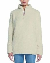 Weatherproof Vintage Women&#39;s Frosty Tipped Sherpa Pullover (Cream, Large) - £9.28 GBP
