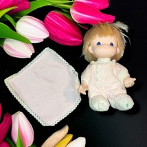Vintage 1992 Precious Moments 7” Doll Hi Babies Baby Girl Pal Figure W/ ... - $3.85