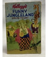 Kelloggs Funny Jungleland Moving Pictures Card 1932 Antique Advertising LG - $13.50 CAD