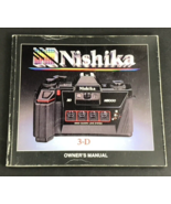 Nishika N8000 35mm Film 3D Stereo Camera OWNER&#39;S MANUAL ONLY - £5.46 GBP