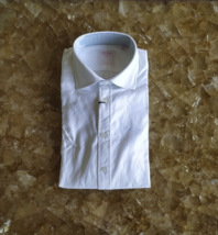 Thomas Pink London Tailored Fit Short Sleeves Shirt White $149 Worldwideshipping - £69.82 GBP