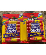 Cra-Z-Art School Quality Washable Glue Sticks Value Pack, 12 Count Lot o... - £11.10 GBP