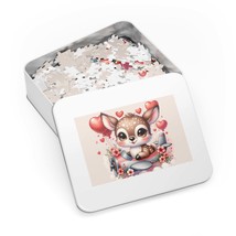 Jigsaw Puzzle in Tin, Deer in Plane, Personalised/Non-Personalised, awd-128, (30 - £28.06 GBP+