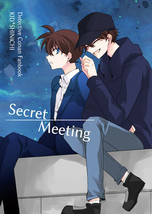 Detective Conan Yaoi Doujinshi Secret Meeting Kaito x Shinichi PG13 C96 - £20.03 GBP
