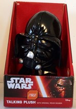 Star Wars DARTH VADER 9&quot; Talking Plush Figure - Hear Infamous Breathing Sound! - £11.84 GBP