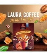 Laura Coffee Nhat Kim Anh Ca Phe Đông Trùng Ha Thao Instant Coffee 10 Pa... - $18.99