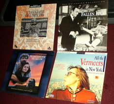 New! Lot of 4 Sealed LaserDiscs- FALLEN IDOL, MARGARET&#39;S MUSEUM, ALL VER... - $24.70
