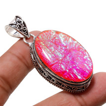 Australian Triplet Opal Vintage Style Gemstone Pendant Jewelry 2.30&quot; SA 2441 - £4.73 GBP