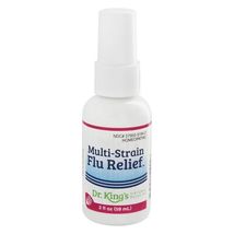 King Bio Multi-Strain Flu Relief Homeopathic Spray, 2 Ounces - £17.33 GBP