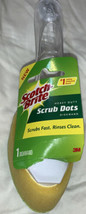 Scotch-Brite Heavy Duty Dishwand Dish Wand Scrub Dots Yellow Sponge - £9.10 GBP