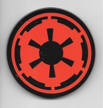 Star Wars Imperial Empire Cog Red Logo Chunky Thick Die-Cut Magnet NEW U... - £4.47 GBP