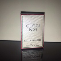 RAR Gucci Gucci No. 3 Eau de Toilette 1 ml  Year: 1985 - $13.00