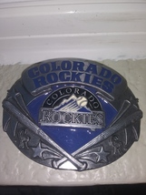 1991 Colorado Rockies belt buckle- New- Limited Edition - £19.61 GBP