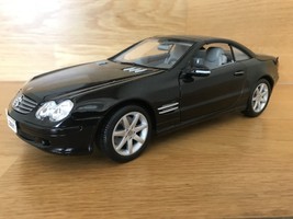 MMaisto Mercedes-Benz SL500 (2001) Diecast Model Car-Scale 1/18-Black-Vi... - $92.00