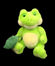 Wondertreats Green Frog 12” Plush With Four Leaf Clover - $31.21