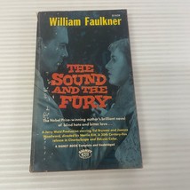The Sound And The Fury Southern Gothic Paperback Book by William Faulkner 1959 - £10.96 GBP