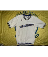 Vintage 1988 Golden State Warriors Basketball Warm Up Shooting Shirt Gam... - £314.76 GBP