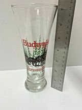 Vintage Budweiser Clydesdale Holiday 1988 Beer Pint Glass - £9.99 GBP