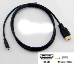 5FT 1.5M 1.4V Standard HDMI to Micro HDMI Male to Male Cable 1080p For 3D HDTV - £8.00 GBP