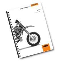 KTM 2014 - 65 SX - OWNERS MANUAL USER GUIDE - $49.99