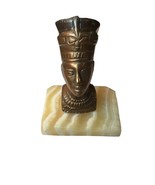 Small Bronze and Marble Sculpture of Queen Nefertiti Vintage - €14,84 EUR